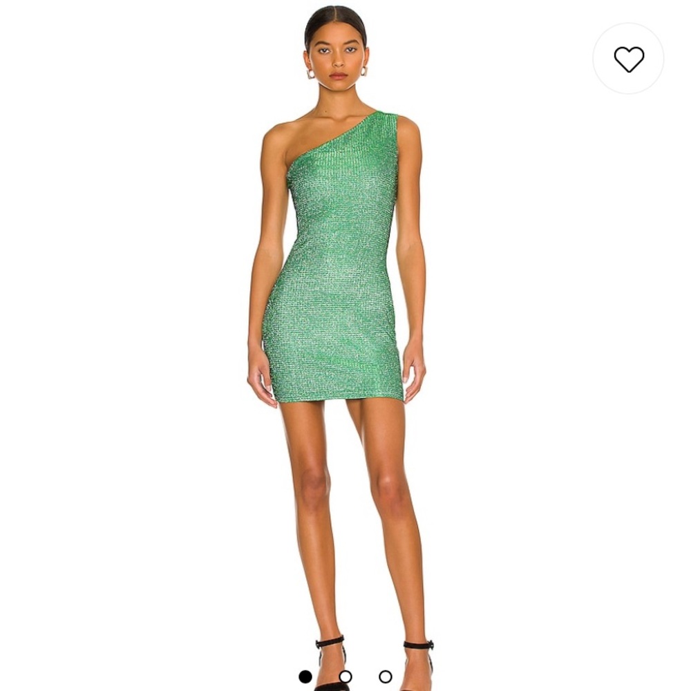 NWT Revolve Superdown Green Mini Dress